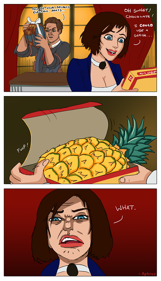 Bioshock Infinite - A Pineapple a Day by Aphius