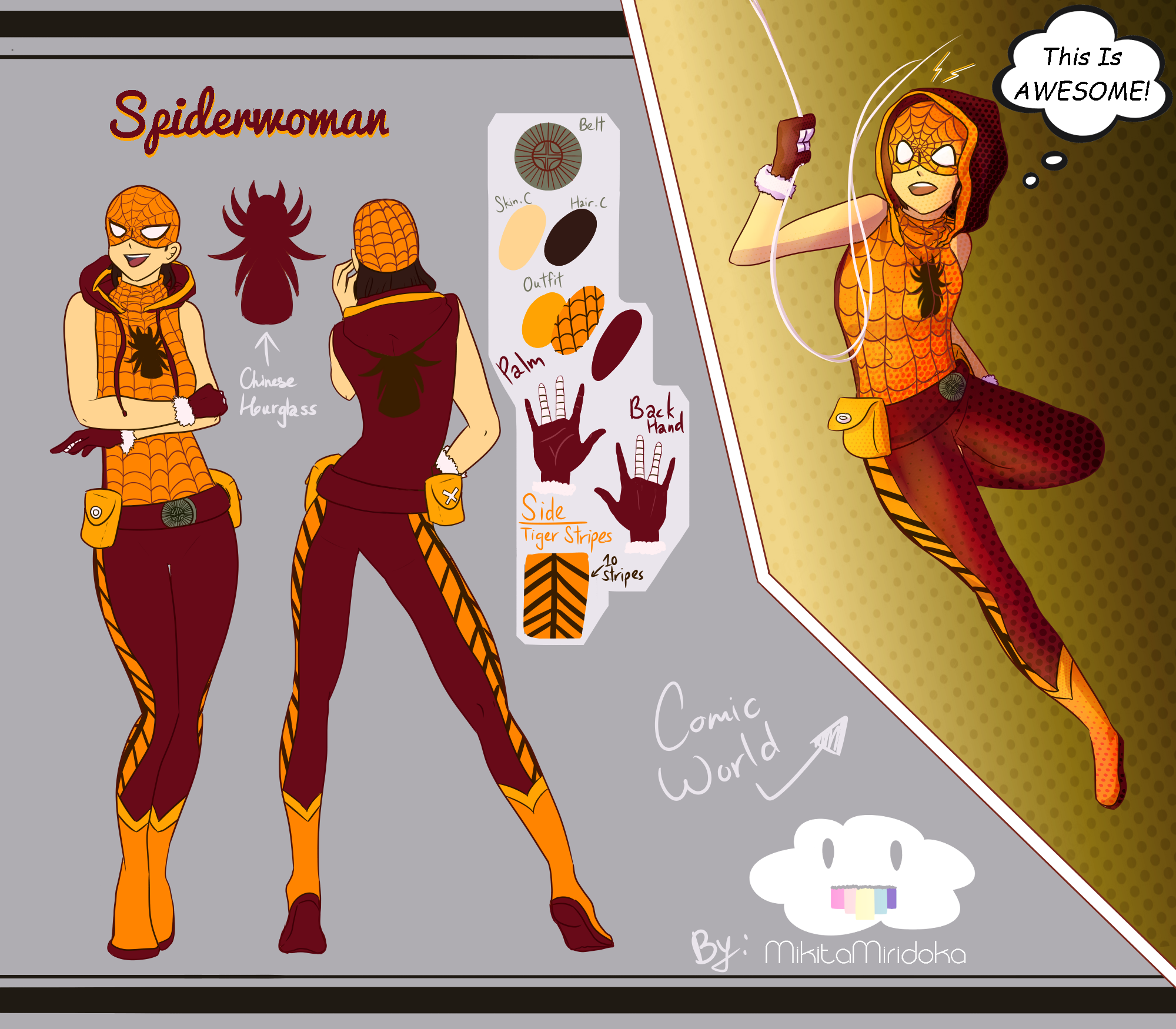 My spidersona by klaudiapasqui on DeviantArt