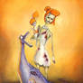 Zombie Gingers: Wilma and Pebbles