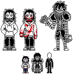 PastaTale Jeff and Jack Battle Sprites