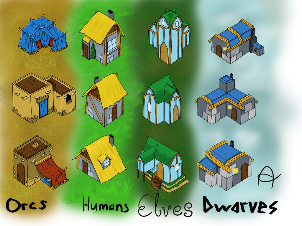 Deviantart Houses Houses by Andrastos87 on DeviantArt