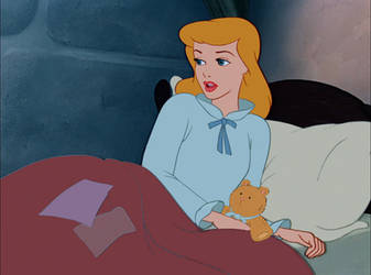 Cinderella And Her Teddy Bear