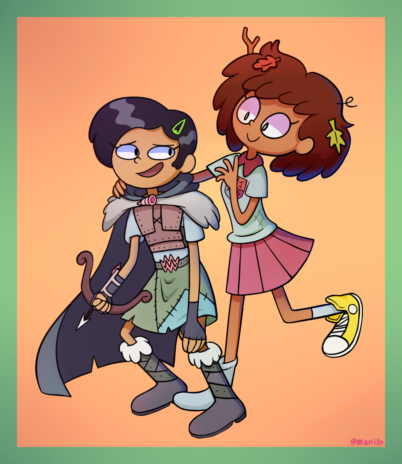 marcy and anne by marrii1n on DeviantArt