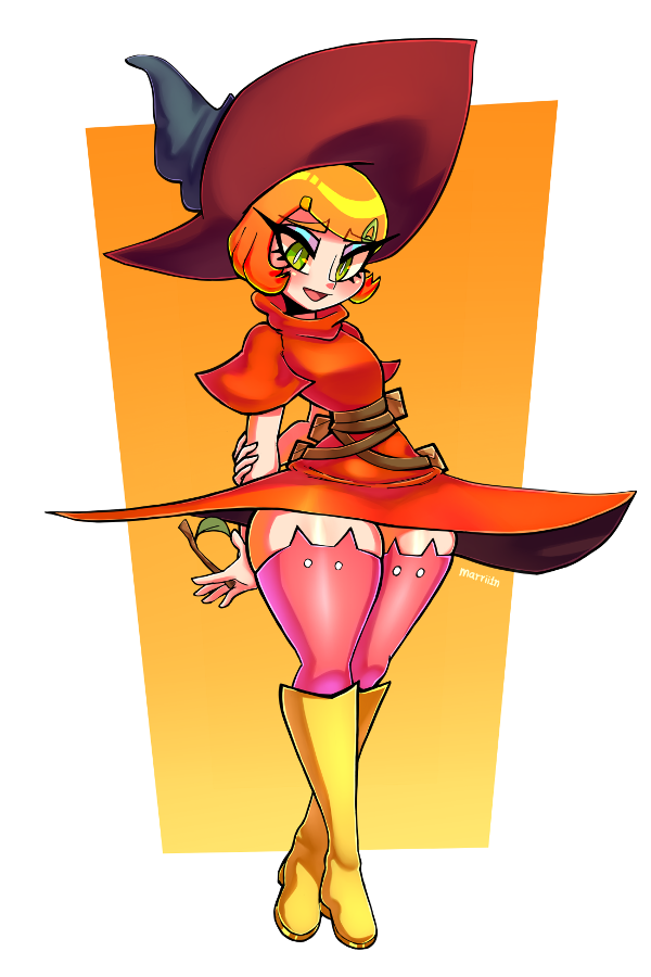 orange witch