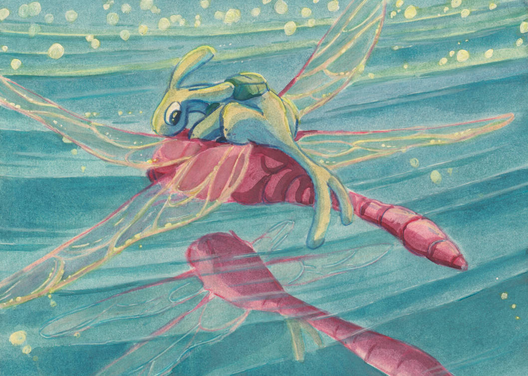 Flight of a Dragonfly by YamaDoragon on DeviantArt