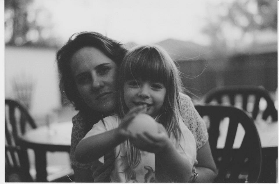 Me as a child with my aunty :)