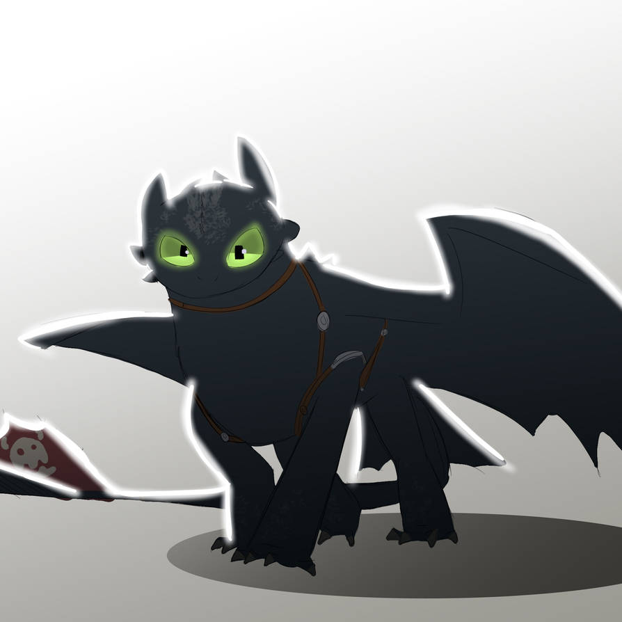 Toothless Going Invisible Toothless from httyd by StokelySimon on DeviantArt