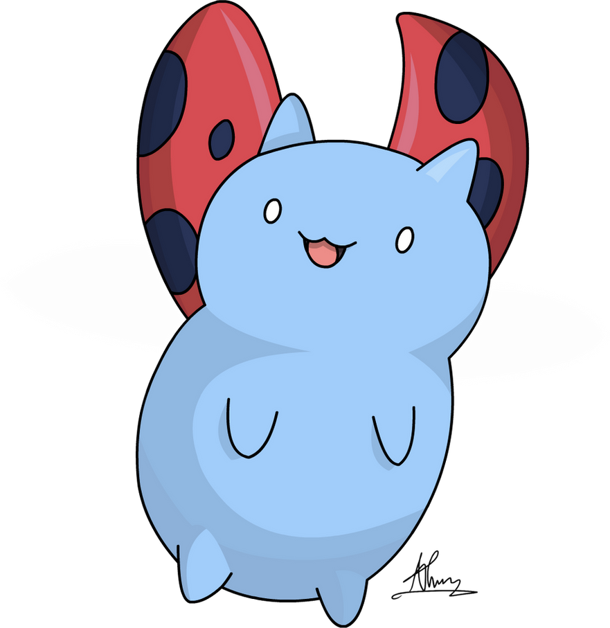 Catbug - Flying by SuperAj3 on DeviantArt