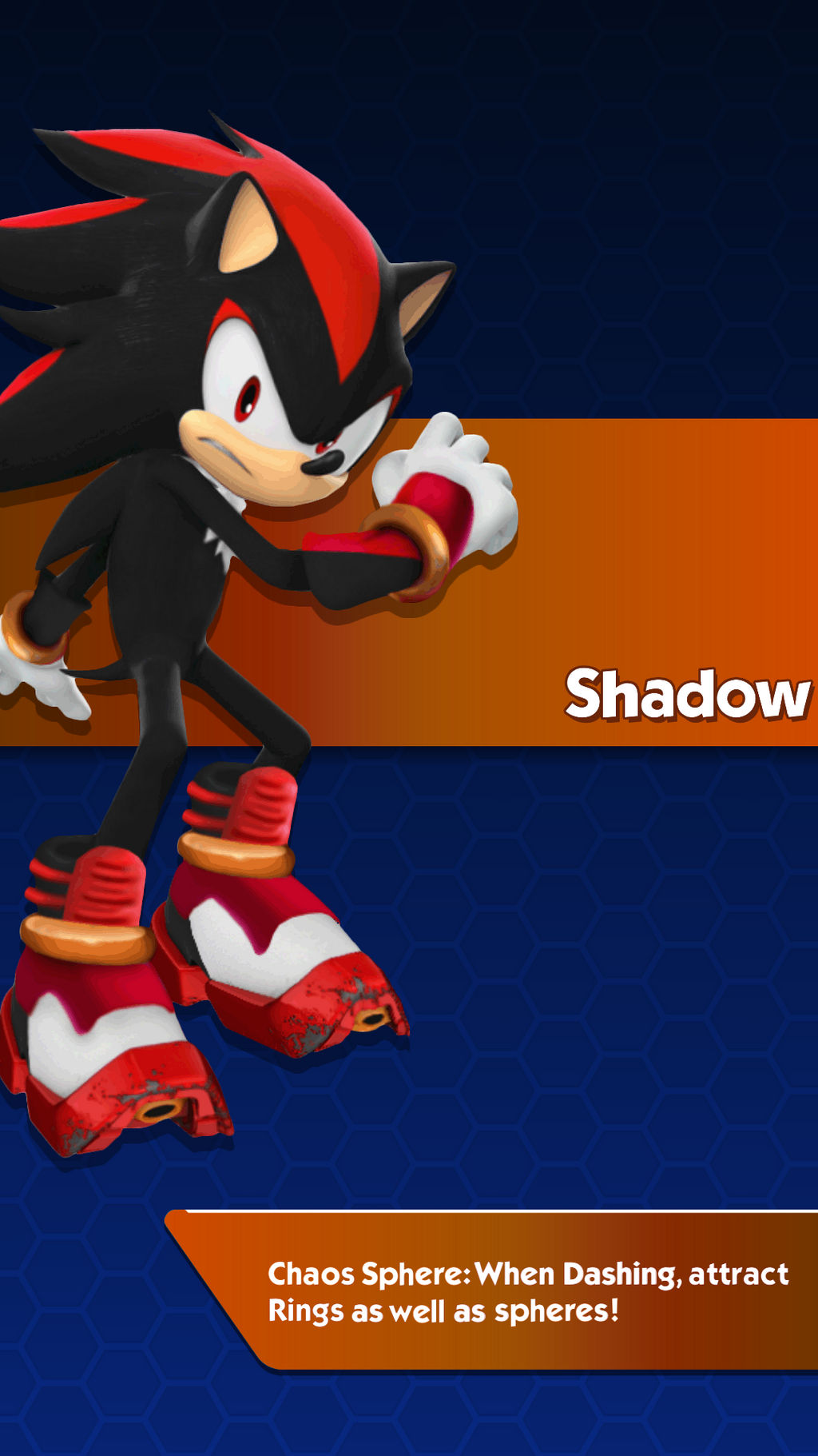 Shadow - Sonic Dash 2 splashcscreen style by SuperAj3 on DeviantArt