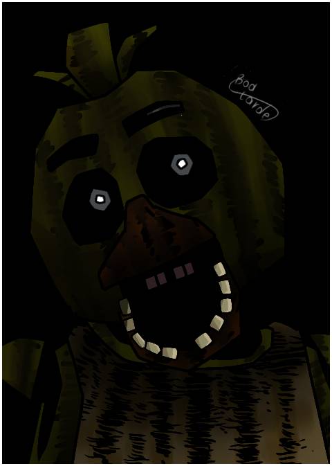 FNAF 4/UCN Icon: Nightmare Fredbear by B04TARDE on DeviantArt