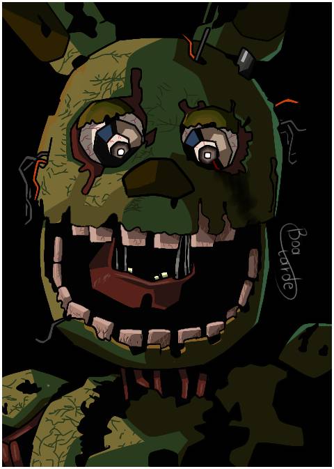 FNAF 4/UCN Icon: Nightmare Fredbear by B04TARDE on DeviantArt