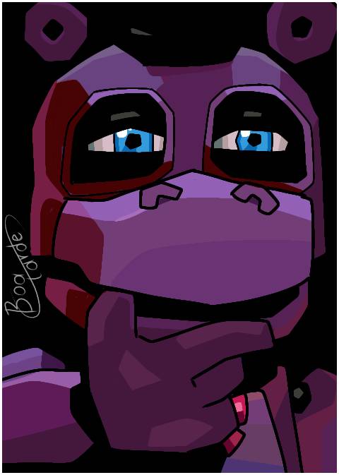 FNAF 4/UCN Icon: Nightmare Fredbear by B04TARDE on DeviantArt