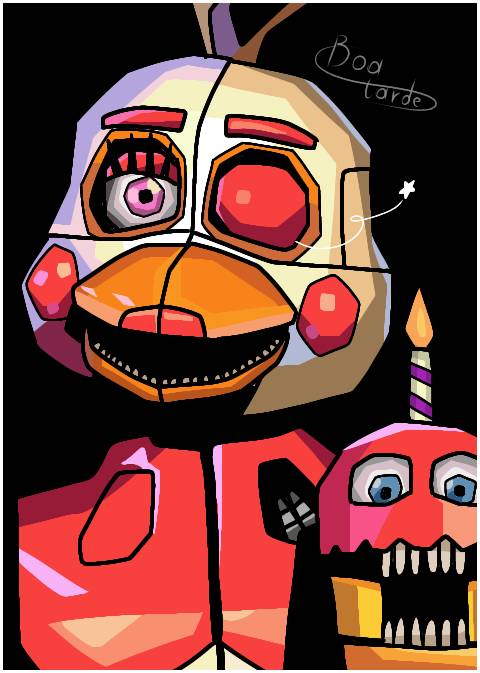 Funtime Chica Icon Remake (UCN) by Brengleen on DeviantArt