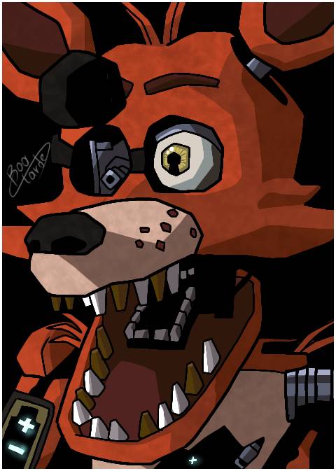 Nightmare Foxy Fnaf by IsaSaldareli on DeviantArt