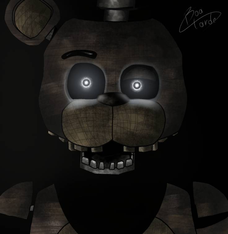 FNAF 4/UCN Icon: Nightmare Fredbear by B04TARDE on DeviantArt