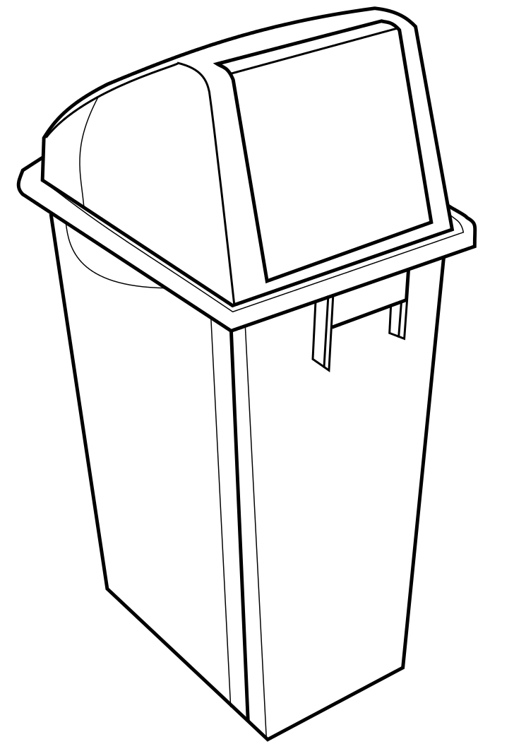 Recycling Bin Template by spiderlilystudio on DeviantArt Recycling Bin Template by spiderlilystudio on DeviantArt