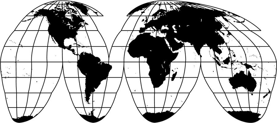 World Map Projection By Inspiredcreativity On DeviantArt