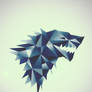 Game of Thrones house Stark poster