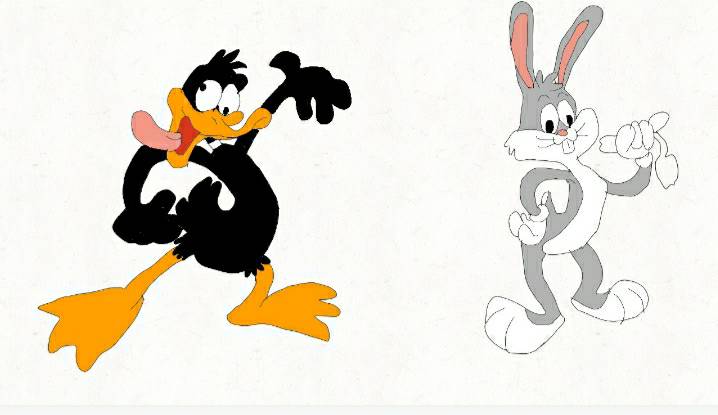 Bugs bunny and daffy duck by enteryourpassword on DeviantArt