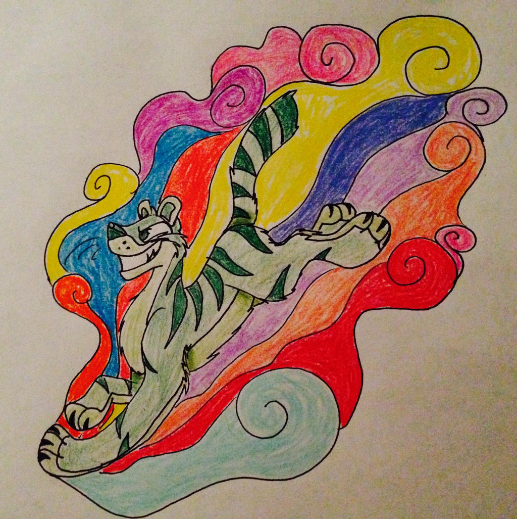 Psychedelic Tiger