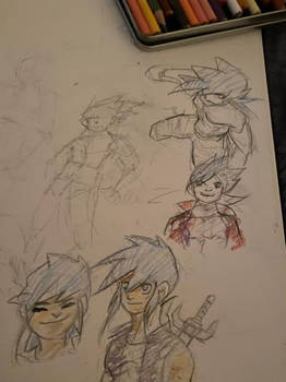 Ryu Quick Sketches (9/25/22)