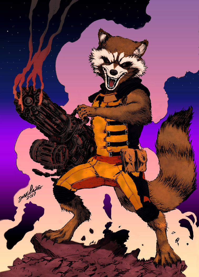 Chad Rocket Racoon Rocket Racoon by editorcominsonia on DeviantArt