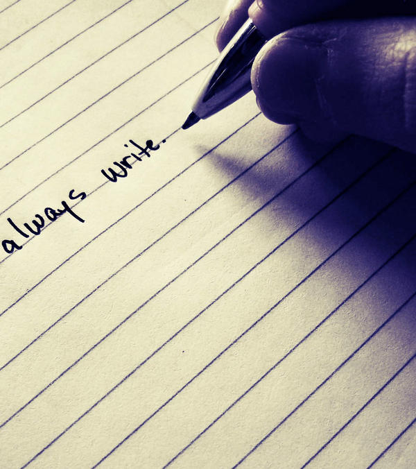 always write by heybeastie on DeviantArt