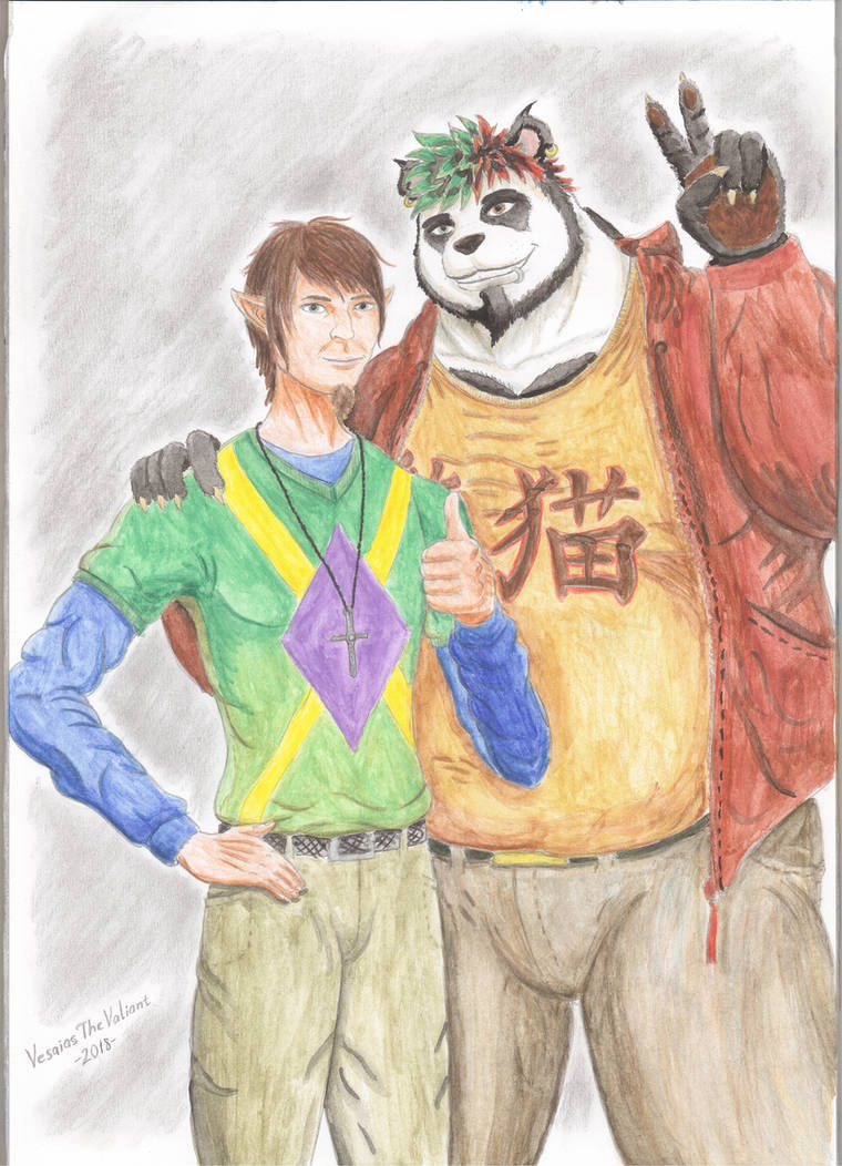 Vesaias and Dai-Xiong (BFF Dudes)