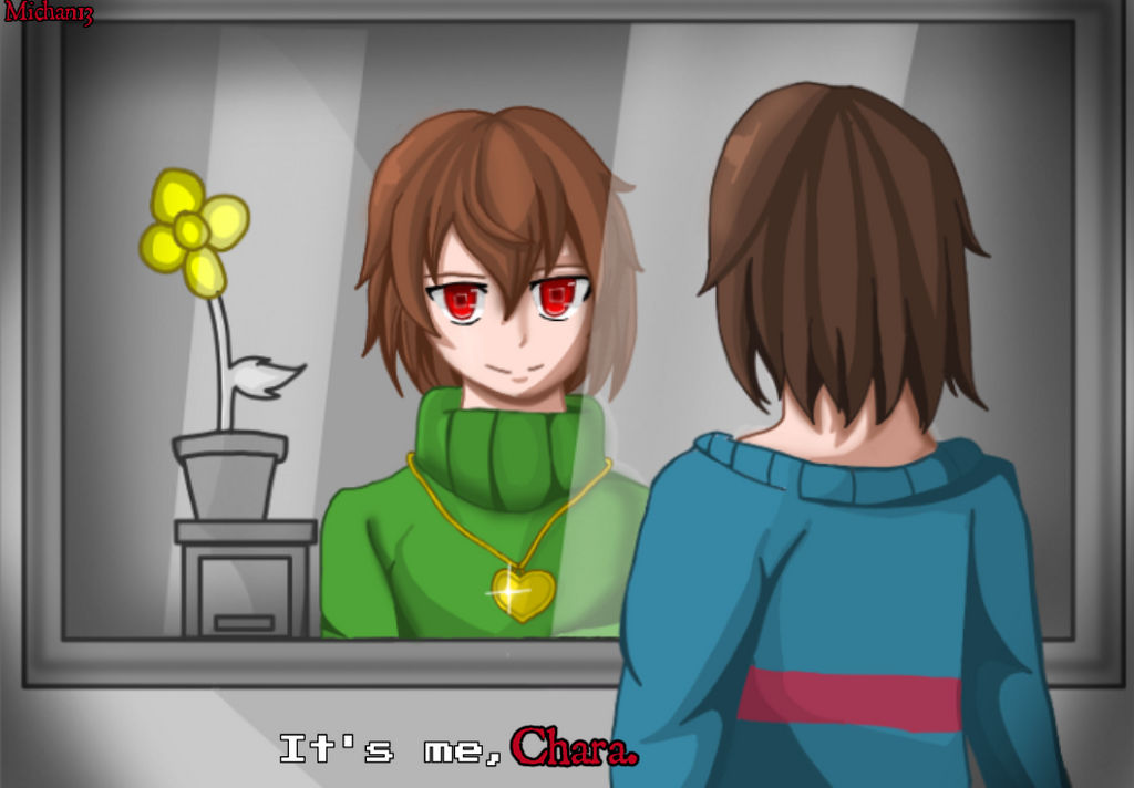It's me, Chara. by Zeon-in-a-tree on DeviantArt