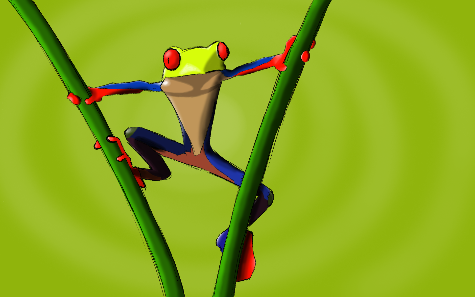 Tree Frog Oc F002 TreeFrog by DoctorFruitbat on DeviantArt