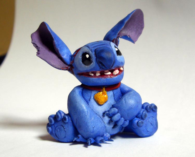 Stitch fimo modeling by KorenTiin on DeviantArt