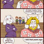 ASGORE'S WIT IS TORIEL'S DOWNFALL (FULL COMIC)