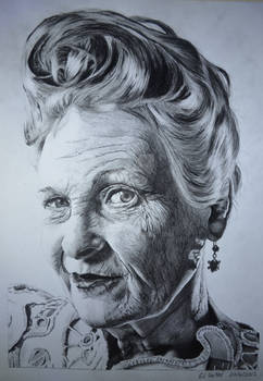 Vivienne Westwood - A4 Tonal Pencil Drawing