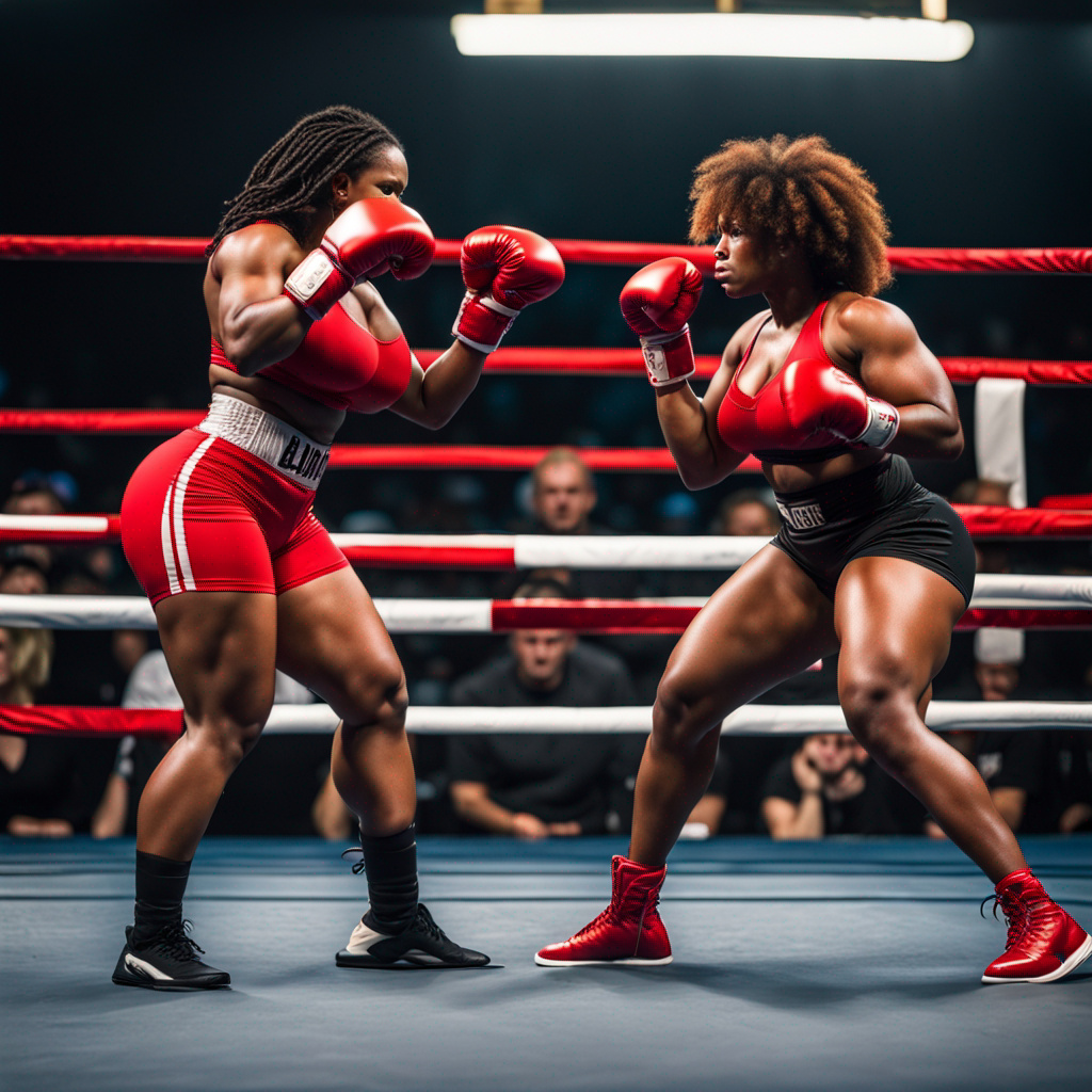 Heavyweight Female Boxing Match by theartist710 on DeviantArt