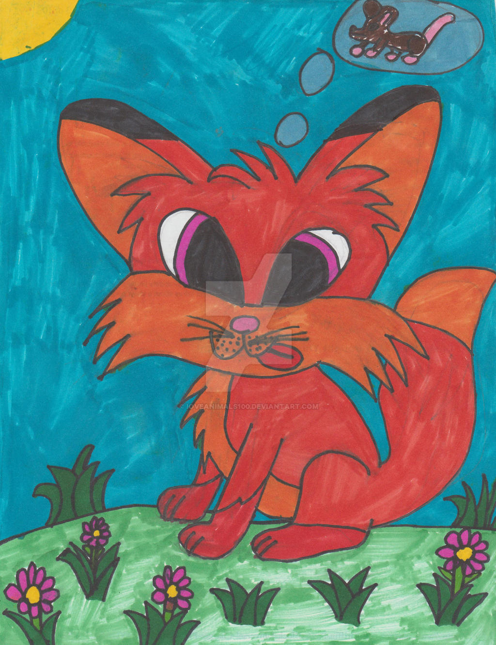 Young Red Fox Kit 001 by ioveanimals100 on DeviantArt