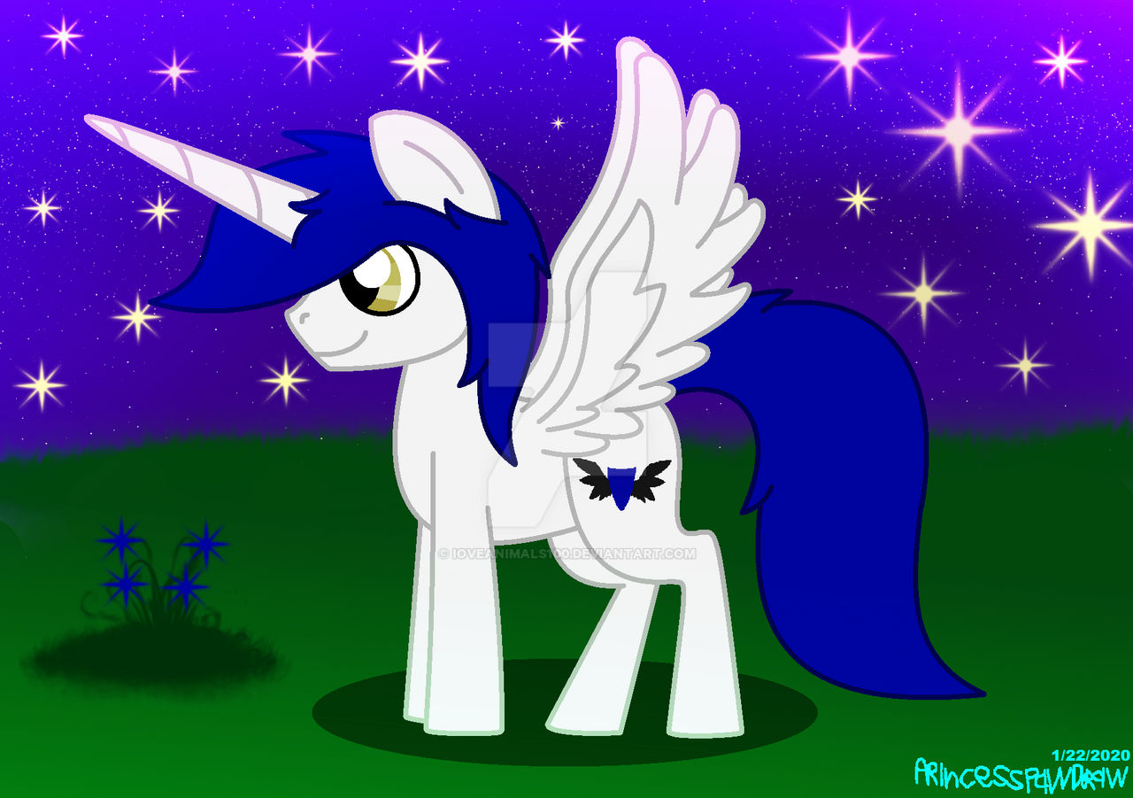 MLP OC Blue knight by ioveanimals100 on DeviantArt