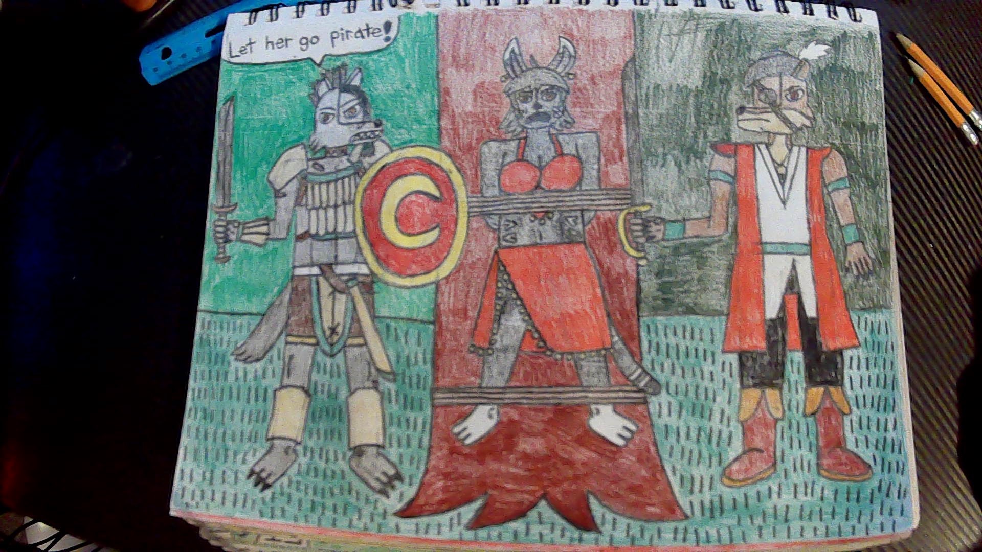 Basitin Samurai Exon rescuing the Western Basitin from Blackwell by KydraWolf92 on ...