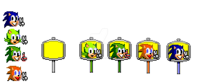 Sonic Fall Sign Posts Sonic SMS Styled Circular Signposts by Supahstah3 on DeviantArt