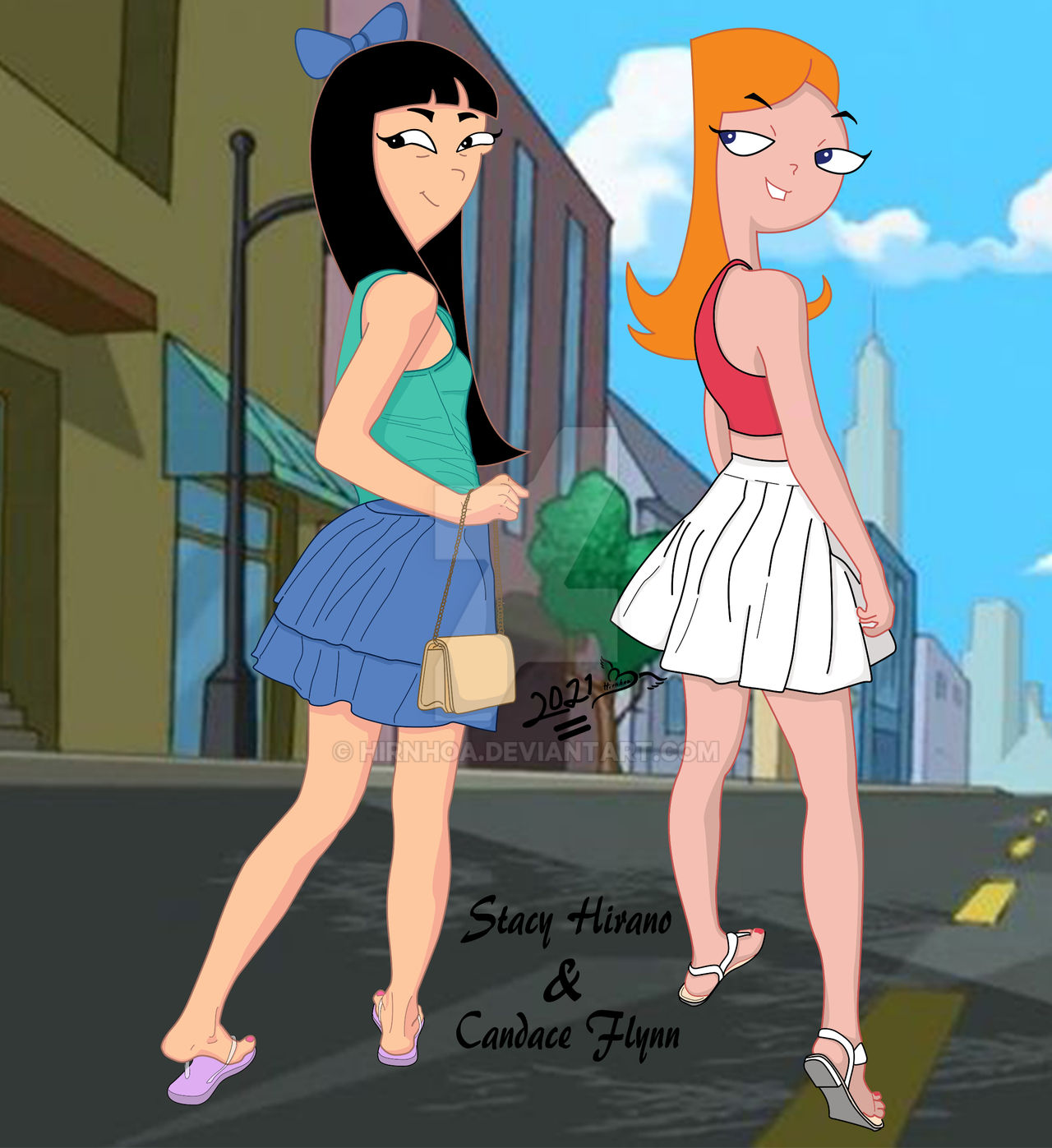 Stacy Hirano Y Candace Flynn By Hirnhoa On DeviantArt stacy-hirano-y-candace-flynn-by-hirnhoa-on-deviantart