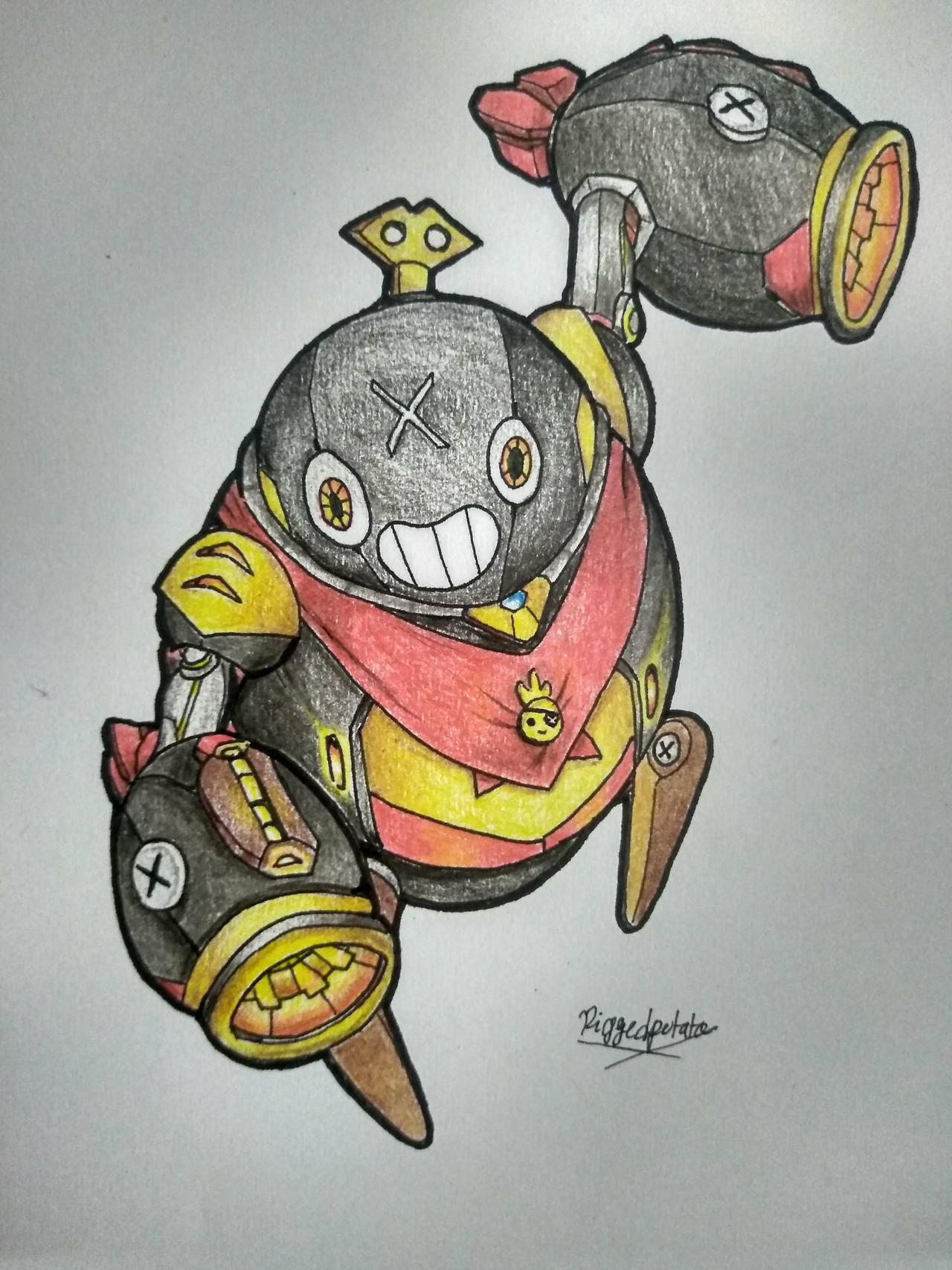 Tick Brawl Stars Fanart By Disazav On Deviantart - fotos de tick de brawl stars