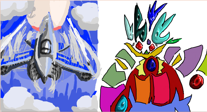 Random iScribble P1 - A Plane and a Magic Man