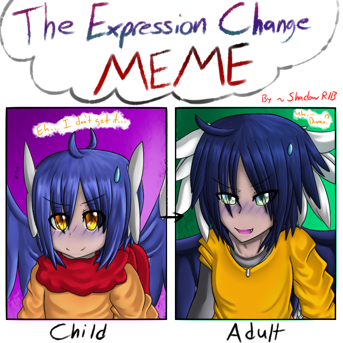 Expression Change Meme - Kohr/Ryoku Strife