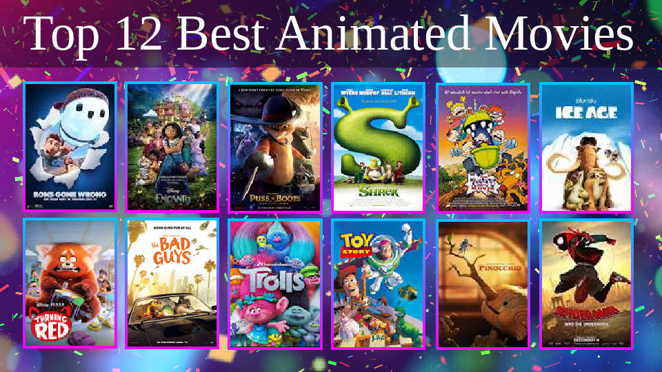 My Top 12 Best Animated Movies by Mistressphantom13 on DeviantArt