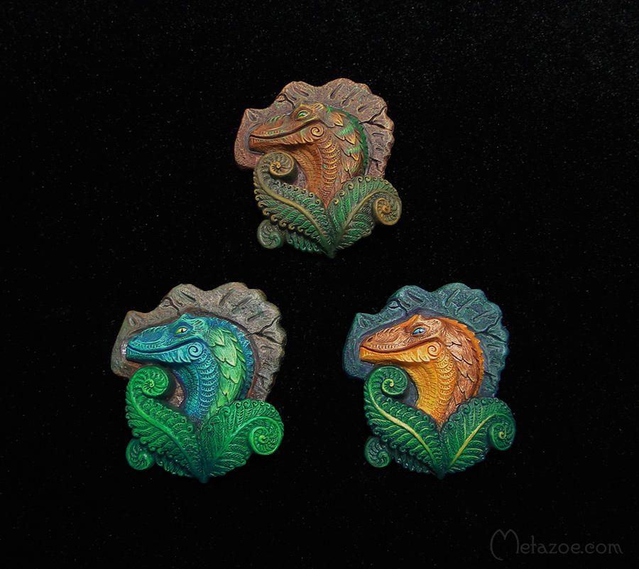 Colorful Raptors by metazoe on DeviantArt