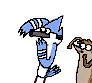 Regular show pixel