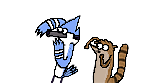 Regular show pixel