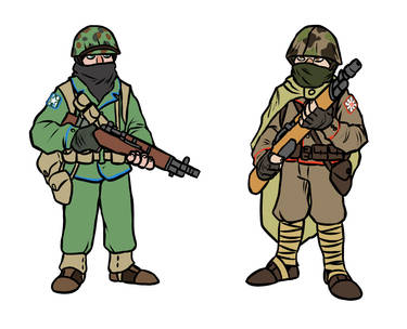 Deviantart Rifleman Guard Explore the Best Riflemen Art | DeviantArt