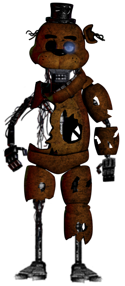 Broken FNaF 1 animatronics(Remake) by Fnaf-fan201 on DeviantArt