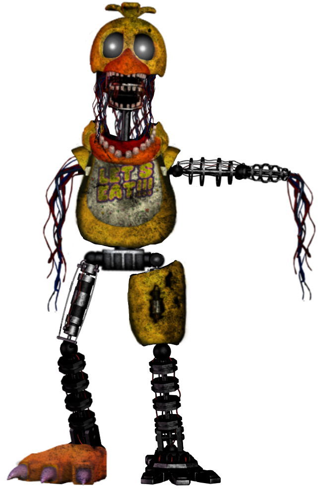 Fnaf 2  Withered Chica by QuelendUnderground on DeviantArt