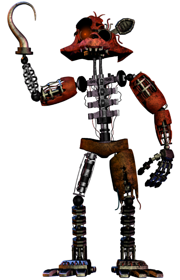 Withered Foxy (Fnaf 2) by DDolhon on DeviantArt